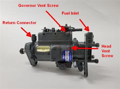 cav diesel pump bleed screw|cav dpa injection pump stuck.